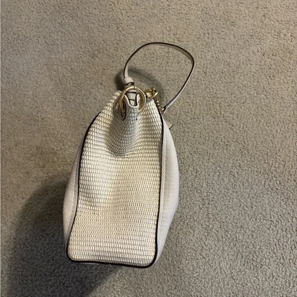 Tory Burch Cream and Gold Shoulder Bag - Picture 4 of 8